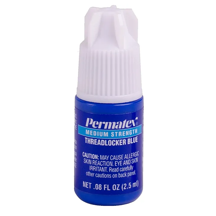 Permatex PERMATEX 0.08 Oz. Blue Medium Strength Threadlocker