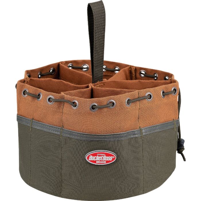 Bucket Boss 19-Pocket Canvas Parachute Bag