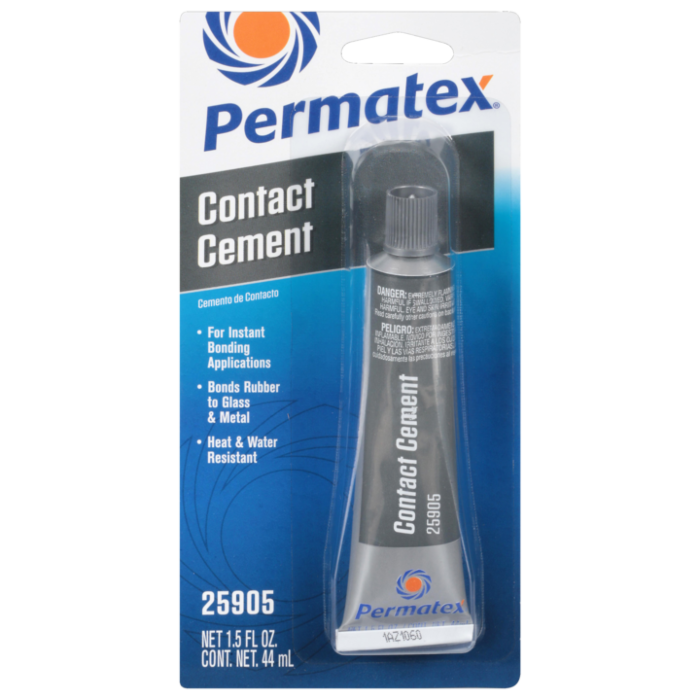 Permatex 1.5 oz Tube Liquid Heat-Resistant Water-Resistant Contact Cement