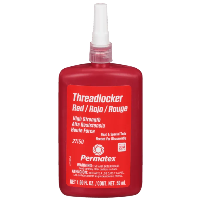 Permatex Red Threadlocker - 50 mL