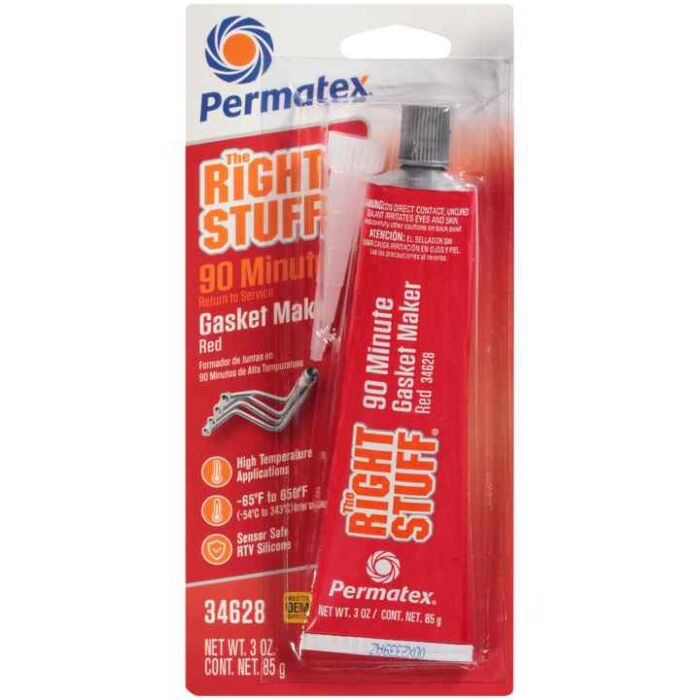 Permatex 3 oz Tube Paste Liquid RTV Gasket Maker