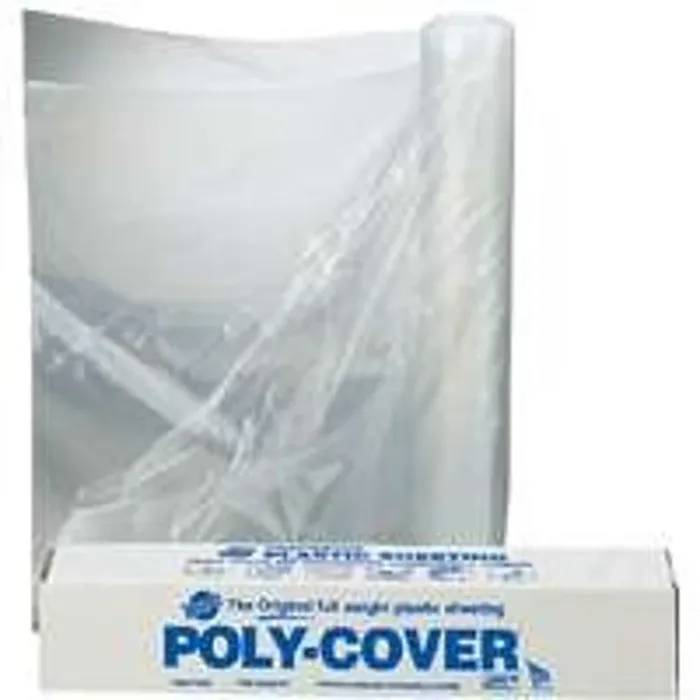 Warps Clear Plastic Sheeting 200 ft x 4 ft, 4 Mil