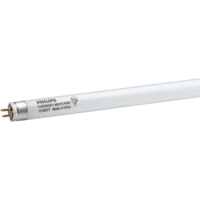 Philips Lighting Philips 10W 16 In. Bright White T5 Miniature Bi-Pin Fluorescent Tube Light Bulb