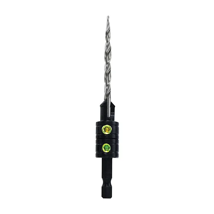 Make it Snappy Tools 1/4 in 11/64 in High Speed Steel Tapered Twist Drill Countersink