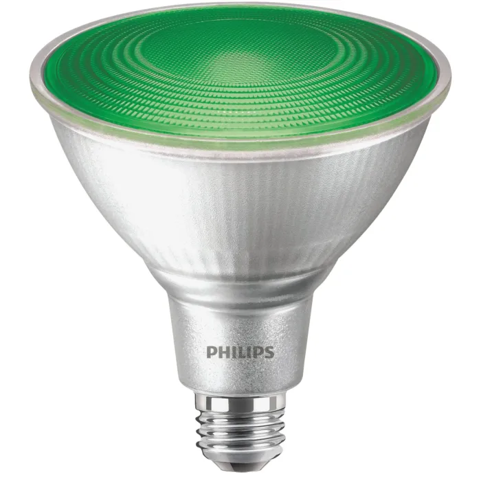 Philips Lighting 13.5PAR38/PER/GREEN/ND/ULW/G/120V 4/1FB