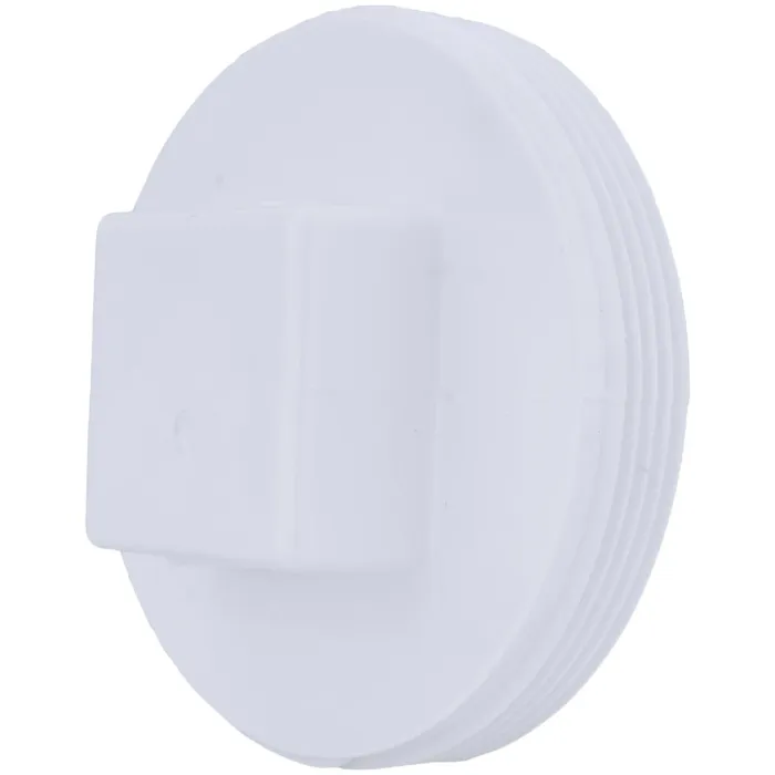 Charlotte Pipe 4 In. Schedule 40 DWV Cleanout PVC Plug