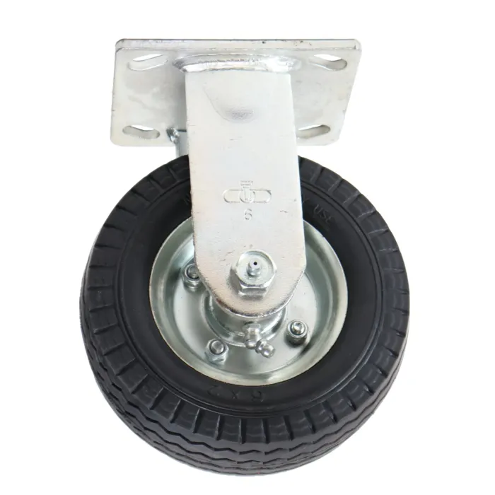 World Casters & Equipment Manufacturing 275 lb 6 in Pneumatic Rigid Caster