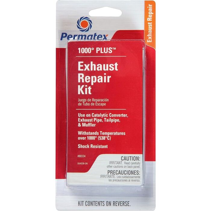 Permatex Tape White None Shock-Resistant Exhaust Repair Kit