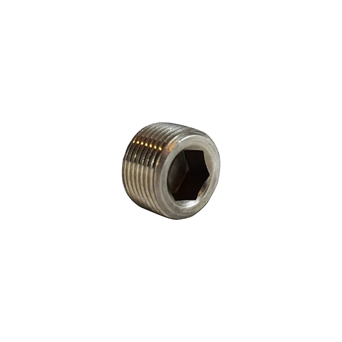 Midland Industries 1/8 316STAINLESS STEEL HEX COUNTERSUNK PLUG