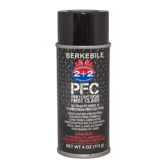Berkebile 2+2 BERKEBILE 2+2® Protection First Class BPFC-A4 4 oz Aerosol Solvent Rust & Corrosion Protectant Lubricant