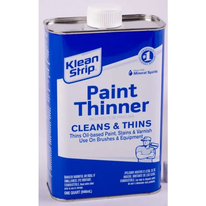 Klean-Strip Liquid Paint Thinner (Water White) 1 qt
