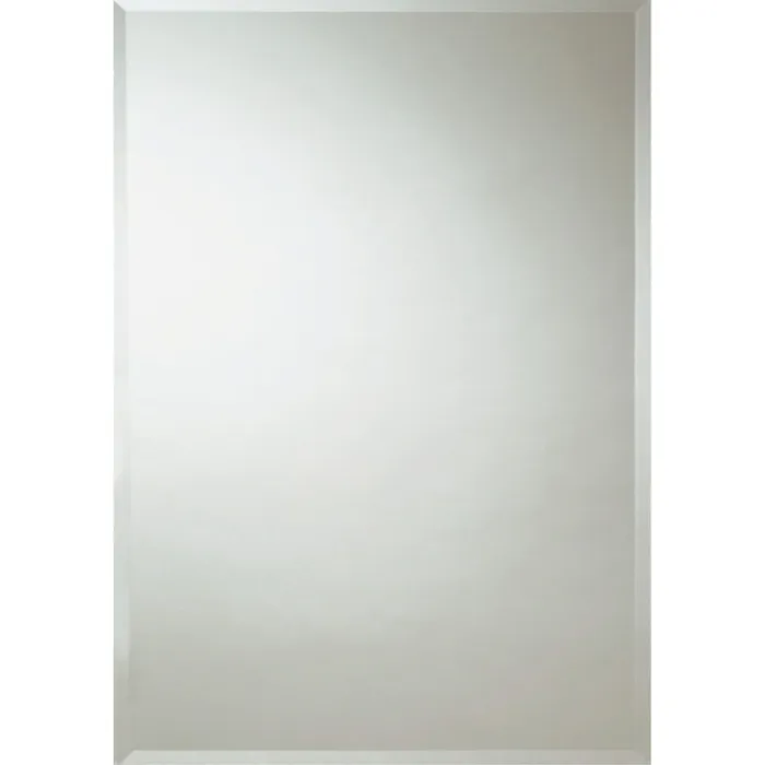 Erias Home Designs Erias Home Design 24 In. W. x 30 In. H. Frameless Beveled Edge Wall Mirror
