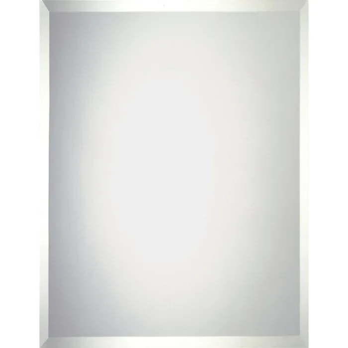 Erias Home Designs Erias Home Design 36 In. W. x 48 In. H. Frameless Beveled Edge Wall Mirror