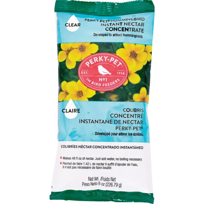 Perky-Pet Powder Concentrate Hummingbird Nectar (Clear) 8 oz