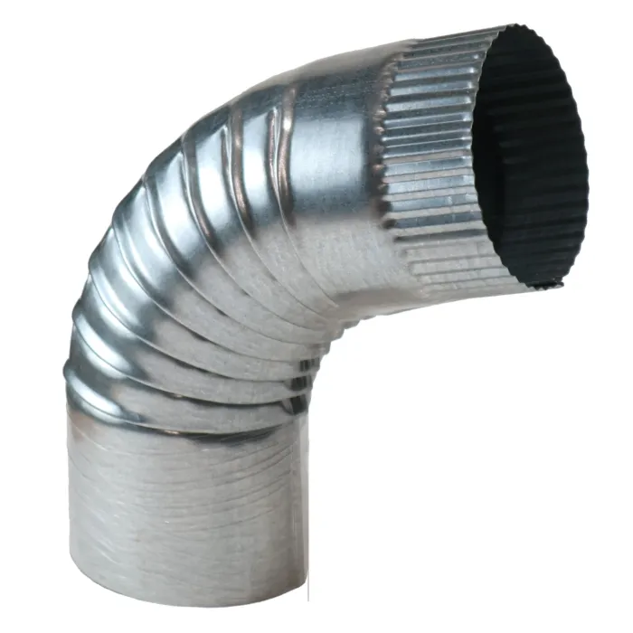 4" Round Plain Downspout Elbow