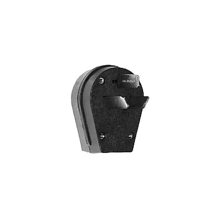 Pass & Seymour Legrand 3861CC5 Electrical Plug, 3 -Pole, 30, 50 A, 125/250 V, Male, NEMA: NEMA WD-1, WD-6, Black