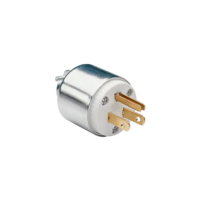 Pass & Seymour 15A Armor Plug Grounding