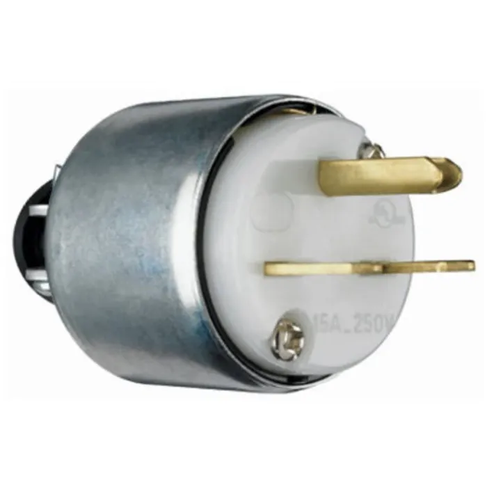 Pass & Seymour 15A 250V ARMOR PLUG