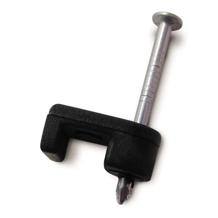 Gardner Bender Black 3/16 inch Plastic Staples - Low Voltage
