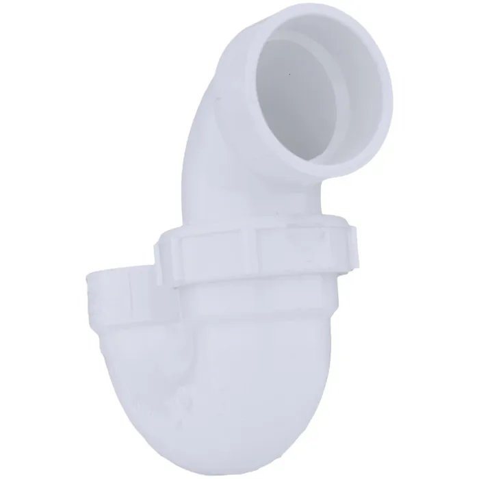 IPEX Charlotte Pipe 1-1/2 In. White PVC P-Trap with Union