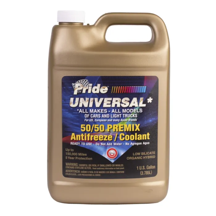 Pride Antifreeze Universal Gold 50/50 Premixed Gal