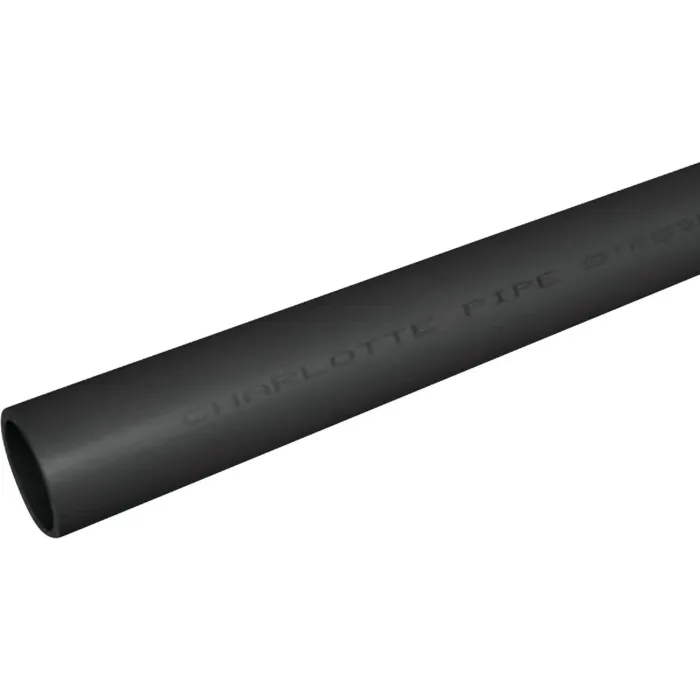 Charlotte Pipe 1-1/4 In. x 20 Ft. Schedule 80 Gray PVC Pressure Pipe