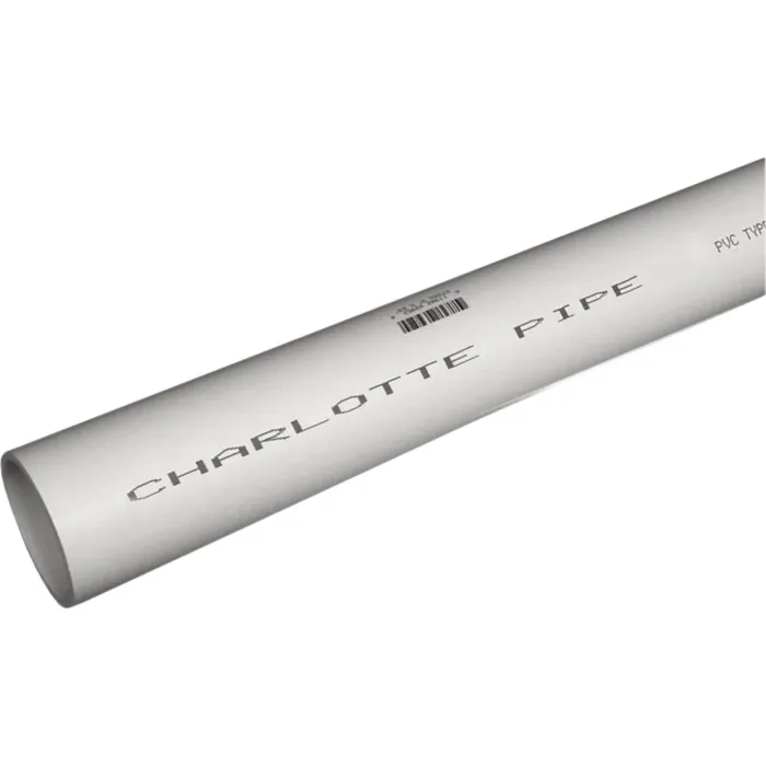 Charlotte Pipe 1 In. x 2 Ft. Schedule 40 PVC Pressure Pipe, Plain End