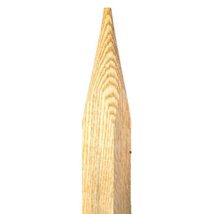 Pointed Hardwood Garden Stake - 1 in x 1-1/2 in x 5 ft 