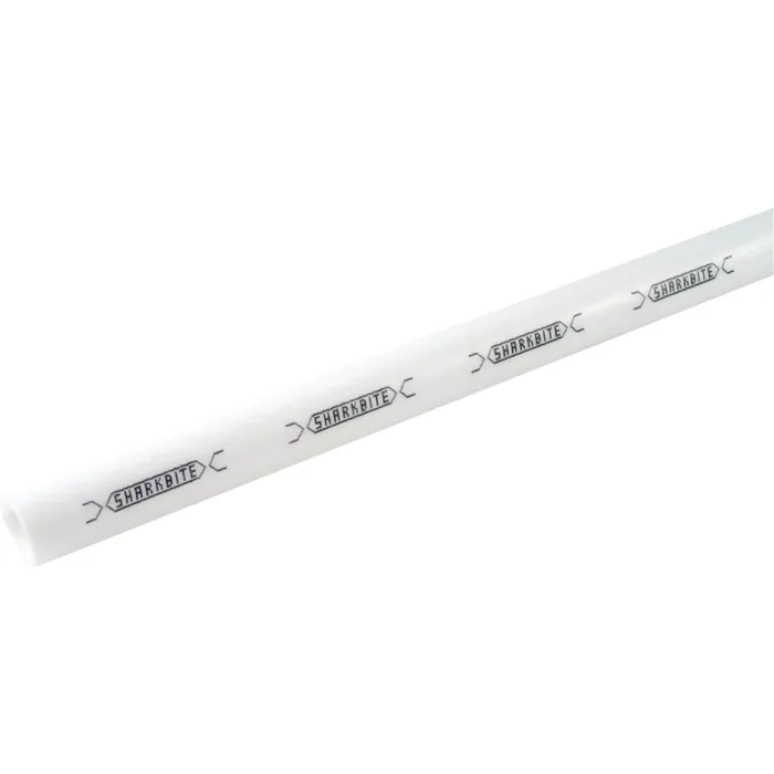 SharkBite 1/2 In. x 20 Ft. White PEX Pipe Type B Stick