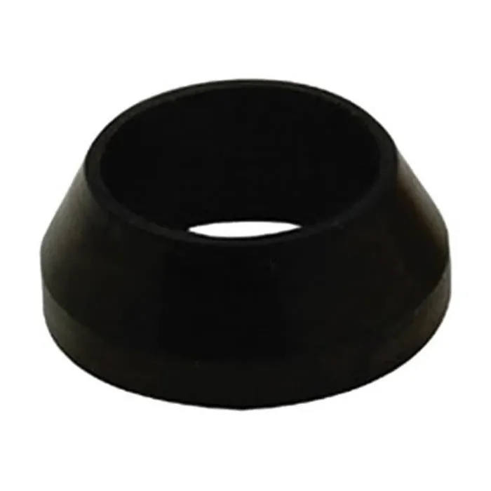 0.5 in Black FPT Swivel Rubber Cone