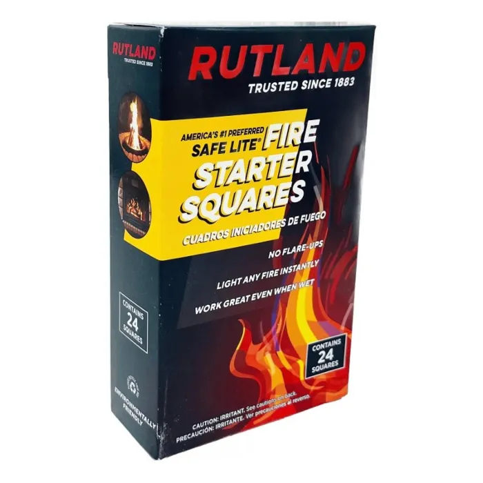 Rutland 1.5 in 1.75 in 0.375 in Fire Starter