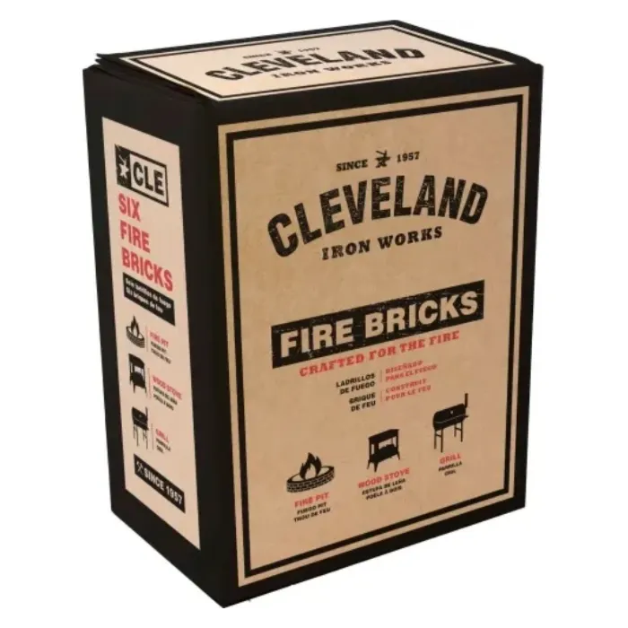 Meeco's Red Devil ASTM 9 In. 4-1/2 In. Fire Brick (6-Pack)