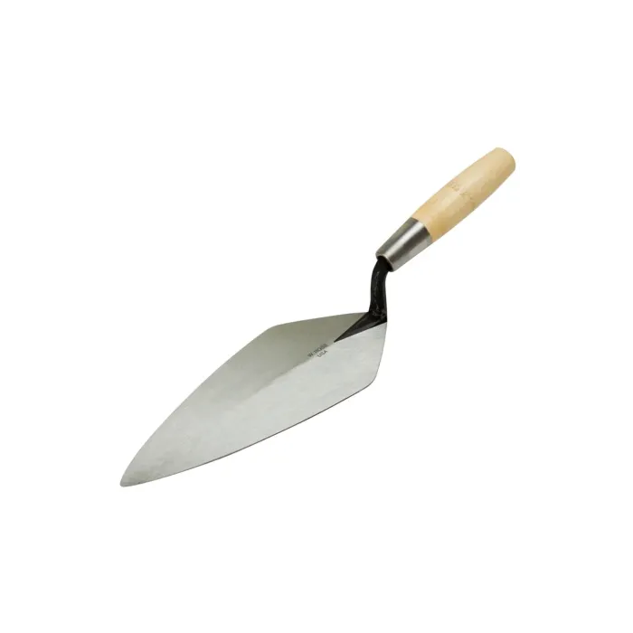 Kraft Tool W. Rose™ Limber Narrow London 10 in 4-1/2 in Standard Shank Brick Trowel