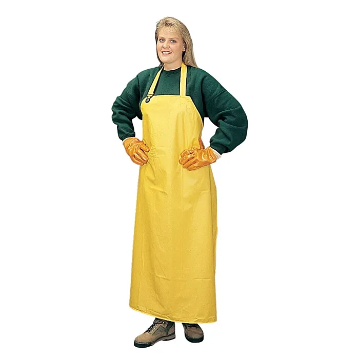 Liberty Safety 47 in Yellow PVC/Polyester Safety Apron