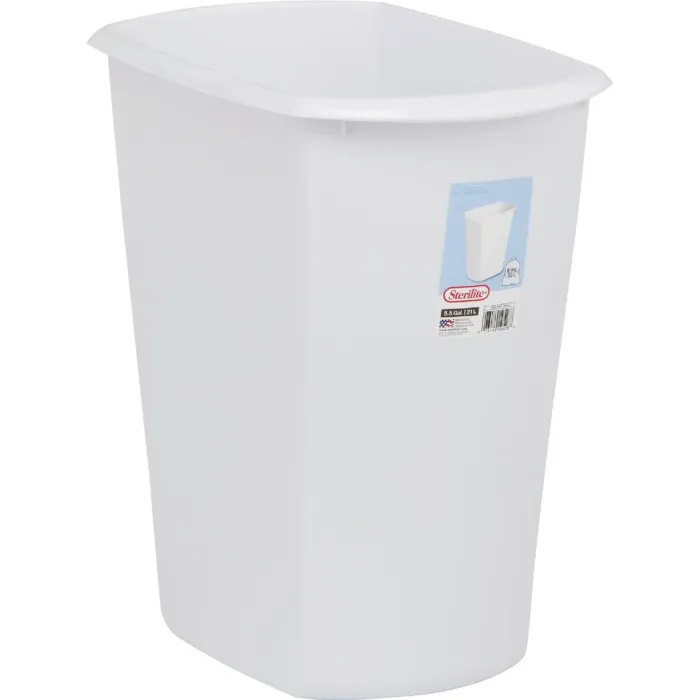 Sterilite 5.5 Gal. Rectangular Wastebasket
