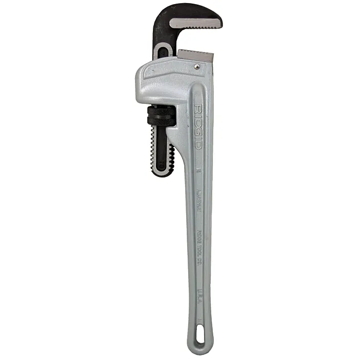 RIDGID 818 18" Aluminum Straight Pipe Wrench, 31100