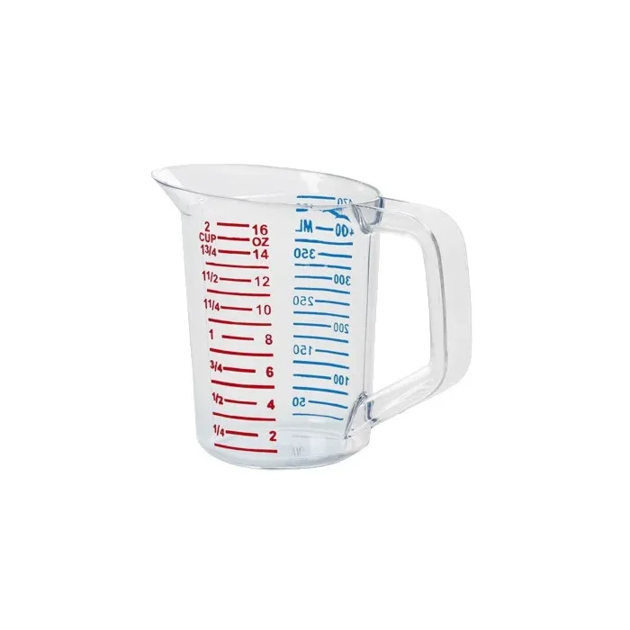 Rubbermaid 0.5 qt Polycarbonate Clear Measuring Cup