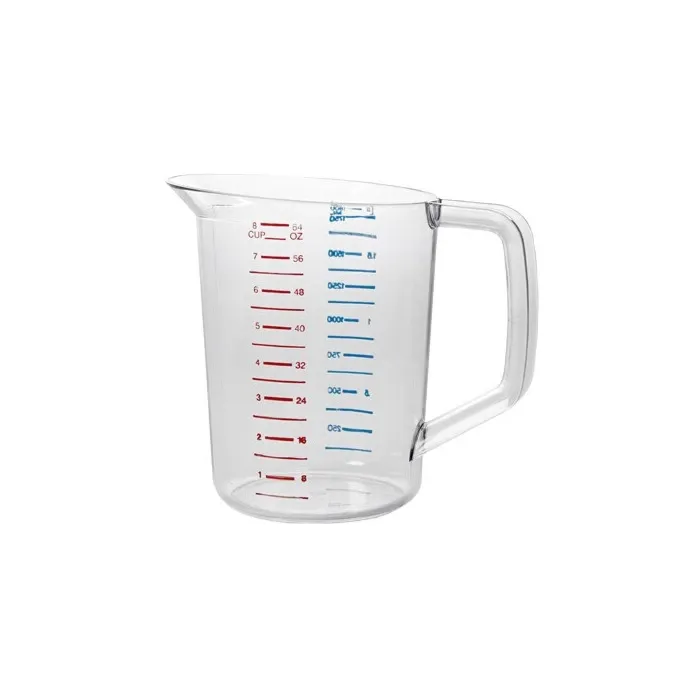Rubbermaid 2 qt Polycarbonate Clear Measuring Cup
