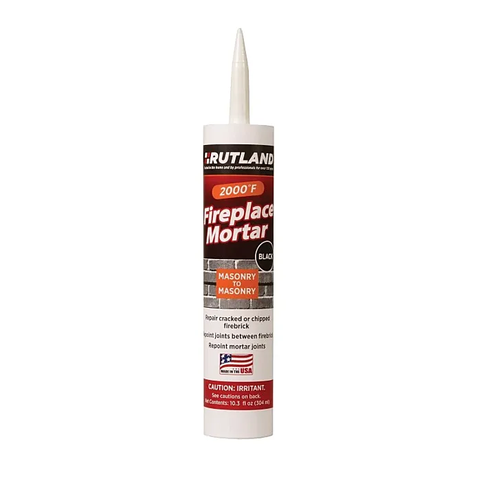 Rutland Fireplace Mortar (Black) 10.3 oz