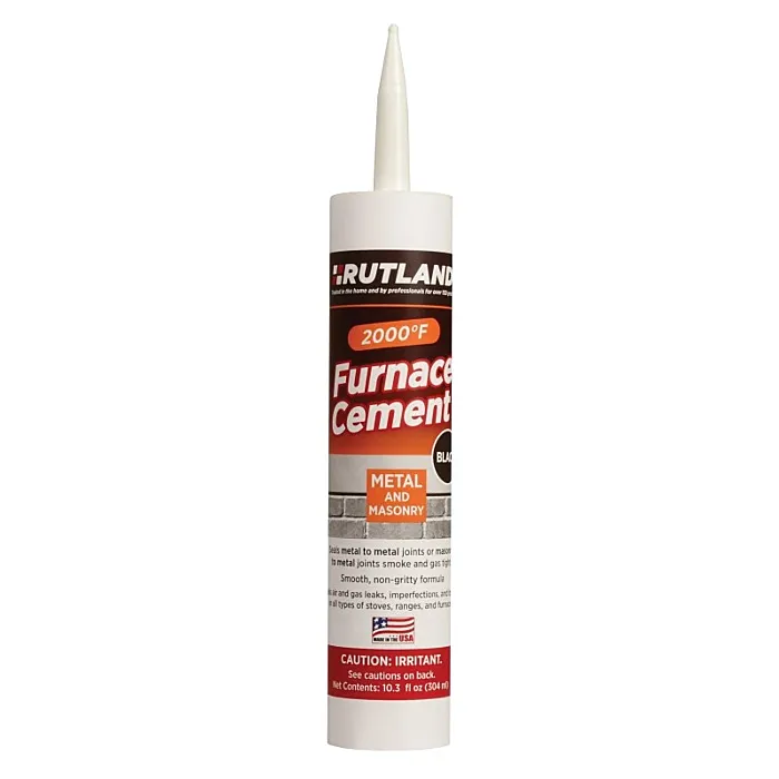 Rutland Furnace Cement (Black) 10.3 oz