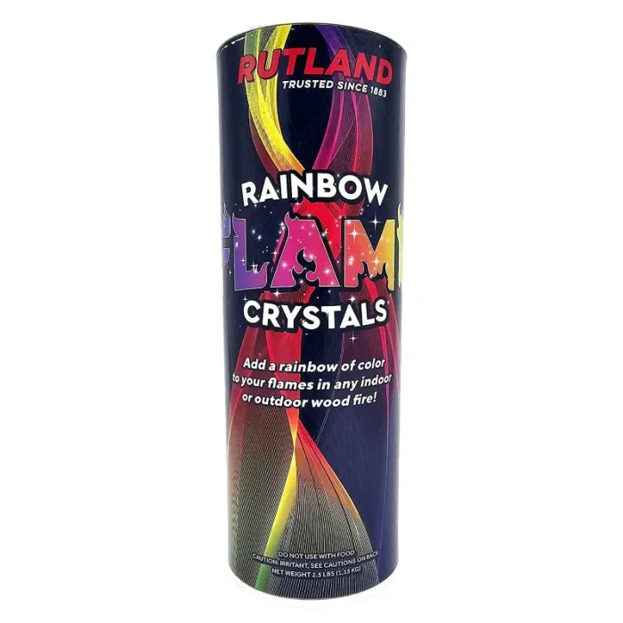 Rutland Rainbow Flame Crystals - 2.5 lb