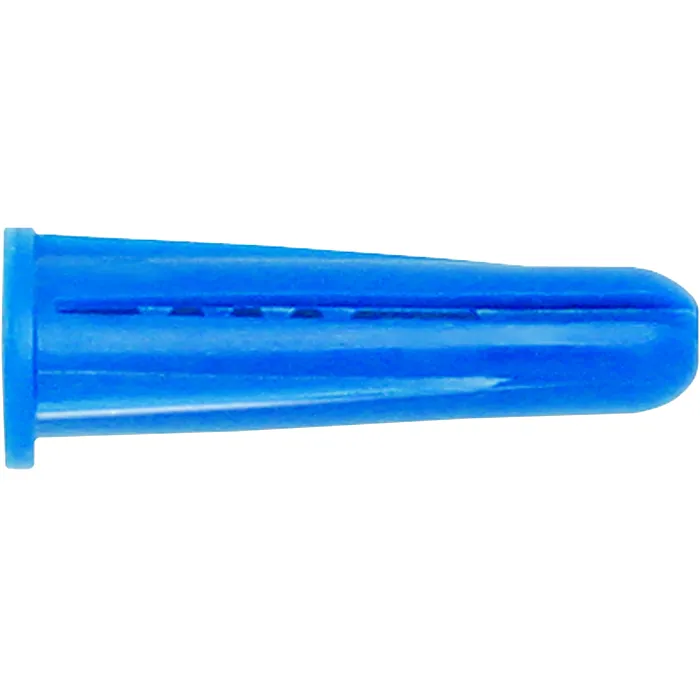 Plastic Screw Anchor (Blue) #10-#12 x 1 in.