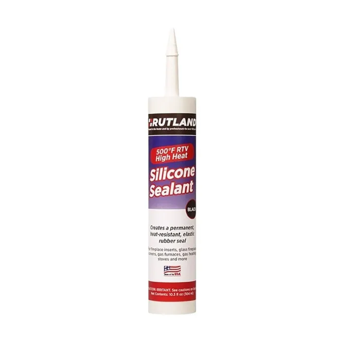 Rutland Silicone Hi-Heat Sealant (Black) 10.3 oz