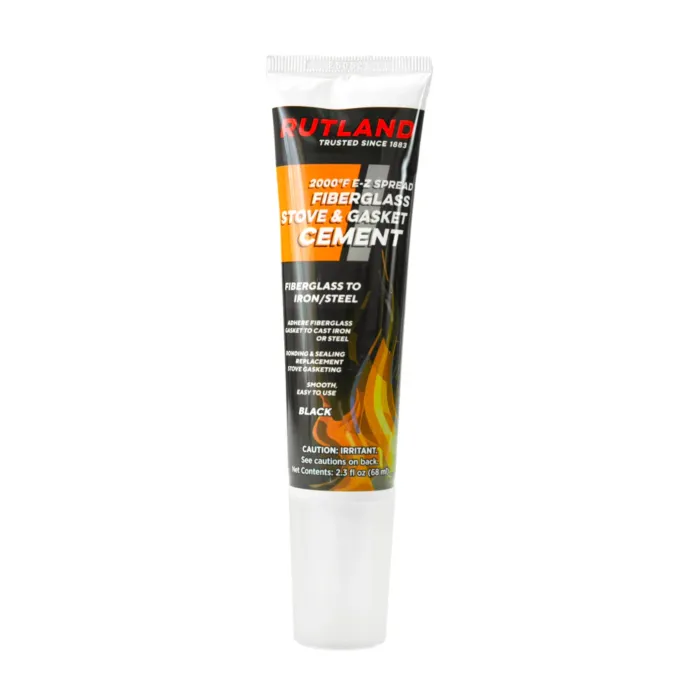 Rutland E-Z Spread Stove & Gasket Cement (Black) 2.3 oz