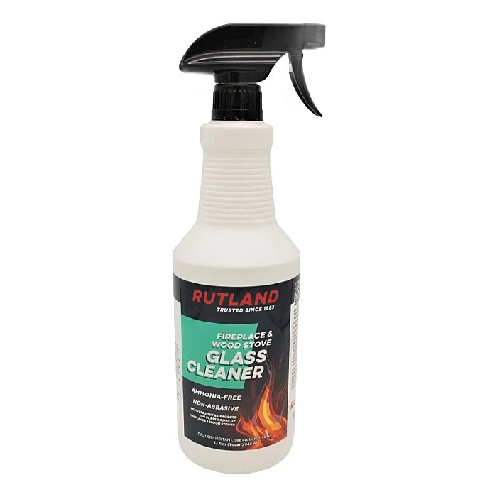 Rutland Fireplace & Wood Stove Glass Cleaner - 32 oz