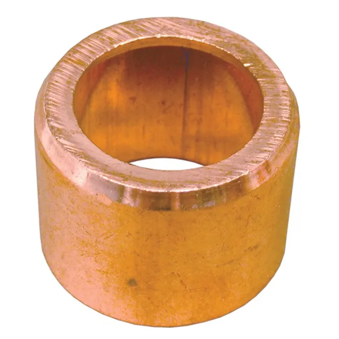 1-1/4" x 1" Wrot/ACR Solder Joint Copper Flush Bushing