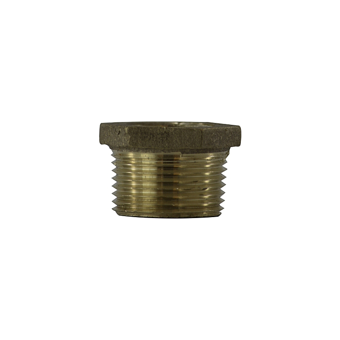Midland Industries Lead-Free Brass Bushing - 3/8 in. x 1/8 in.