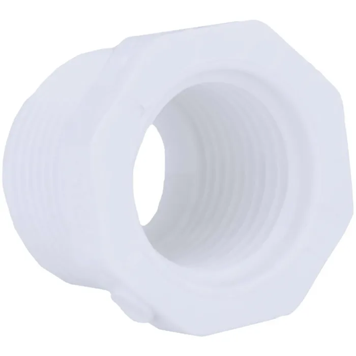 Charlotte Pipe Schedule 40 PVC Bushing - 2 in. MPT x 1-1/2 in. FPT
