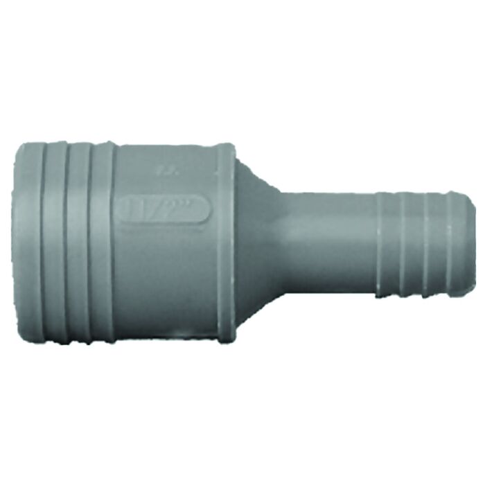 Plumbeeze 3/4" x 1/2" REDUCER COUPLING - POLY
