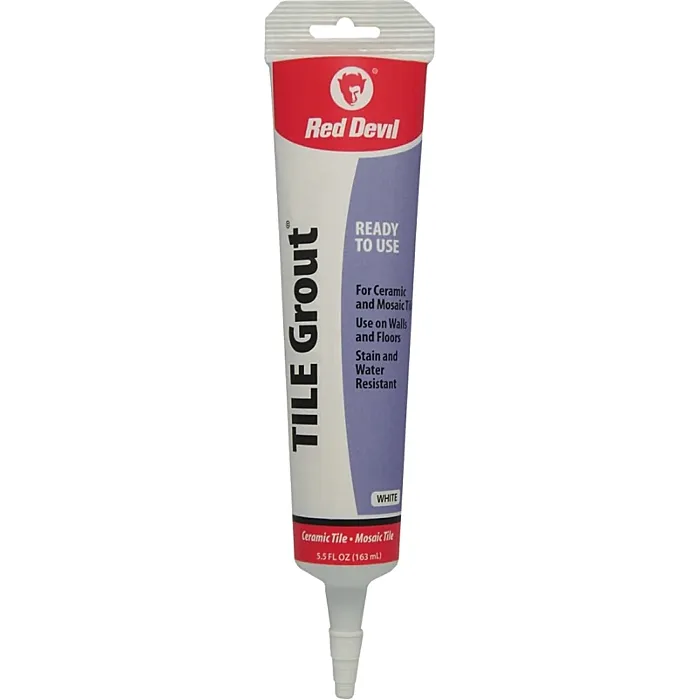 Red Devil Fix-A-Floor® Grout & Tile Cleaner (White) 5.5 oz Tube